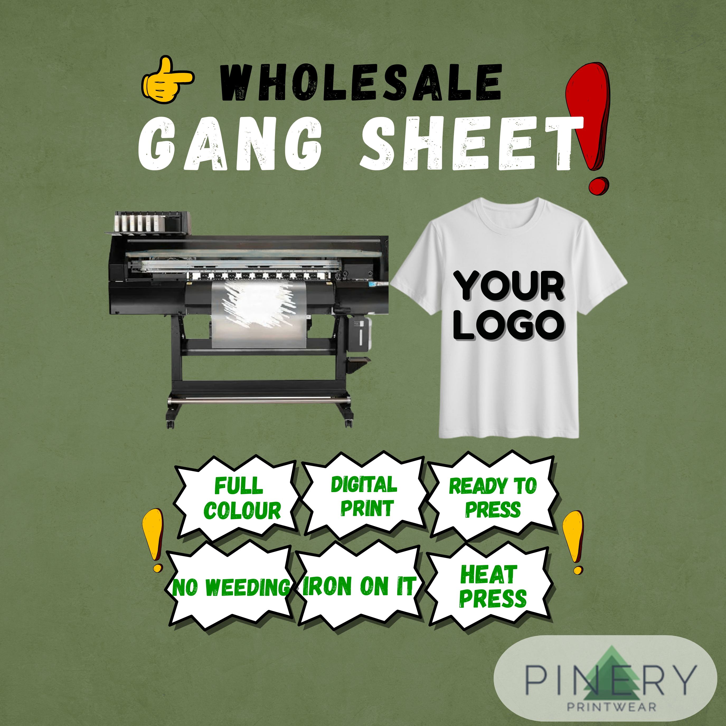 DTF Print / Custom Logo