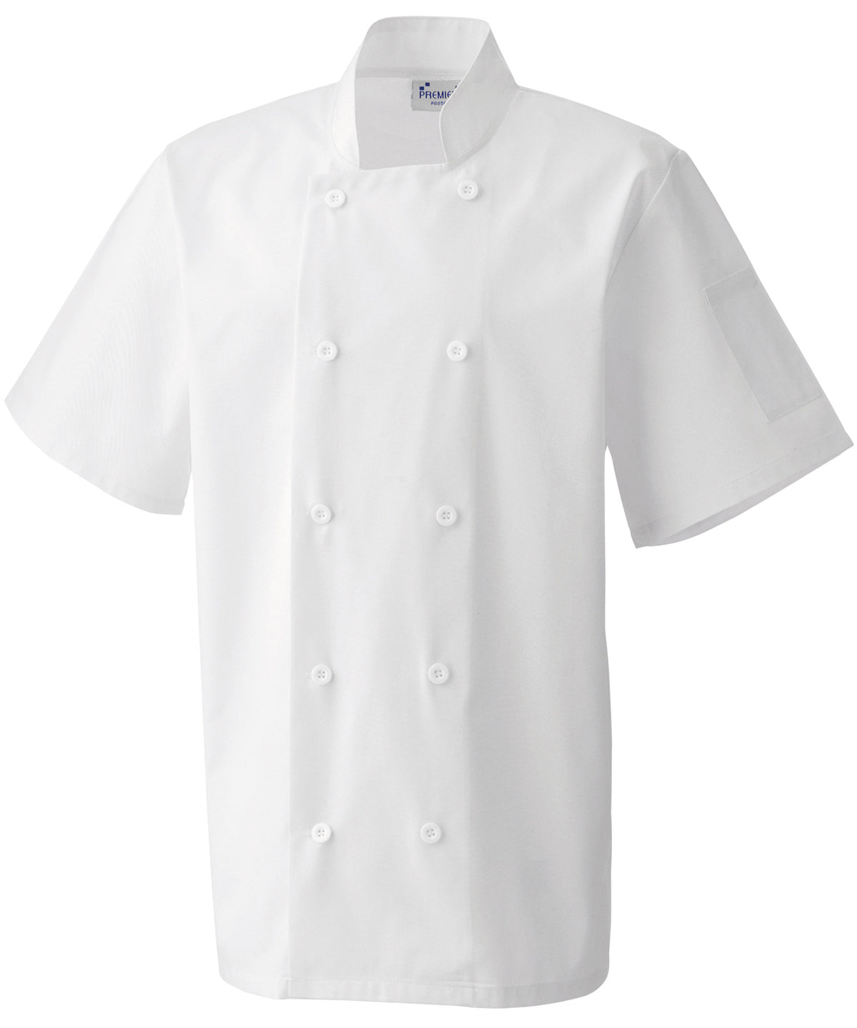 Short sleeve chef's jacket