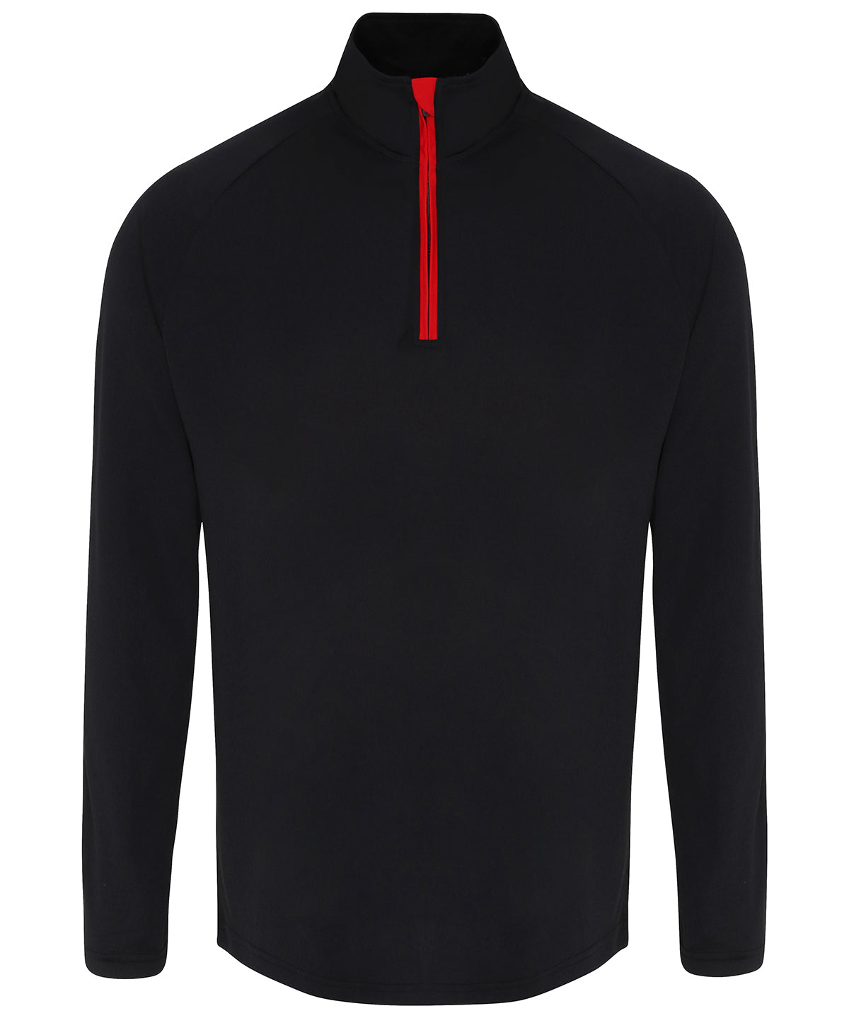 Men's TriDri® long sleeve performance ¼ zip top