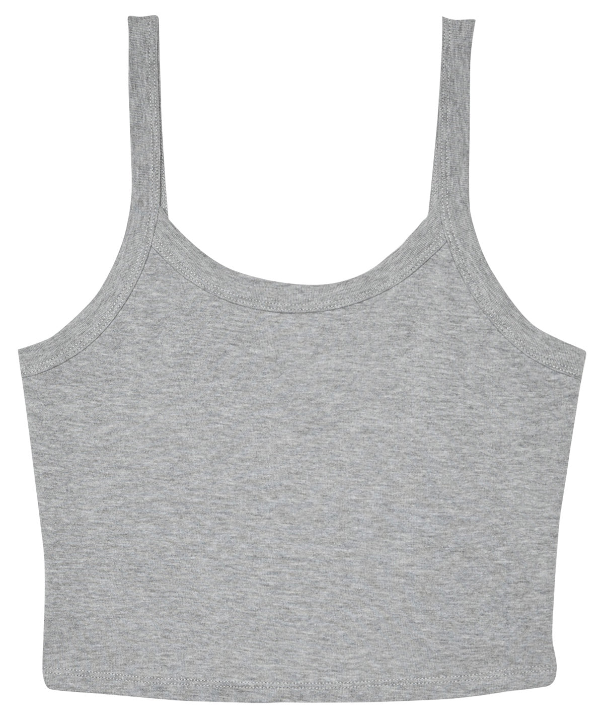 Women's micro rib spaghetti strap tank