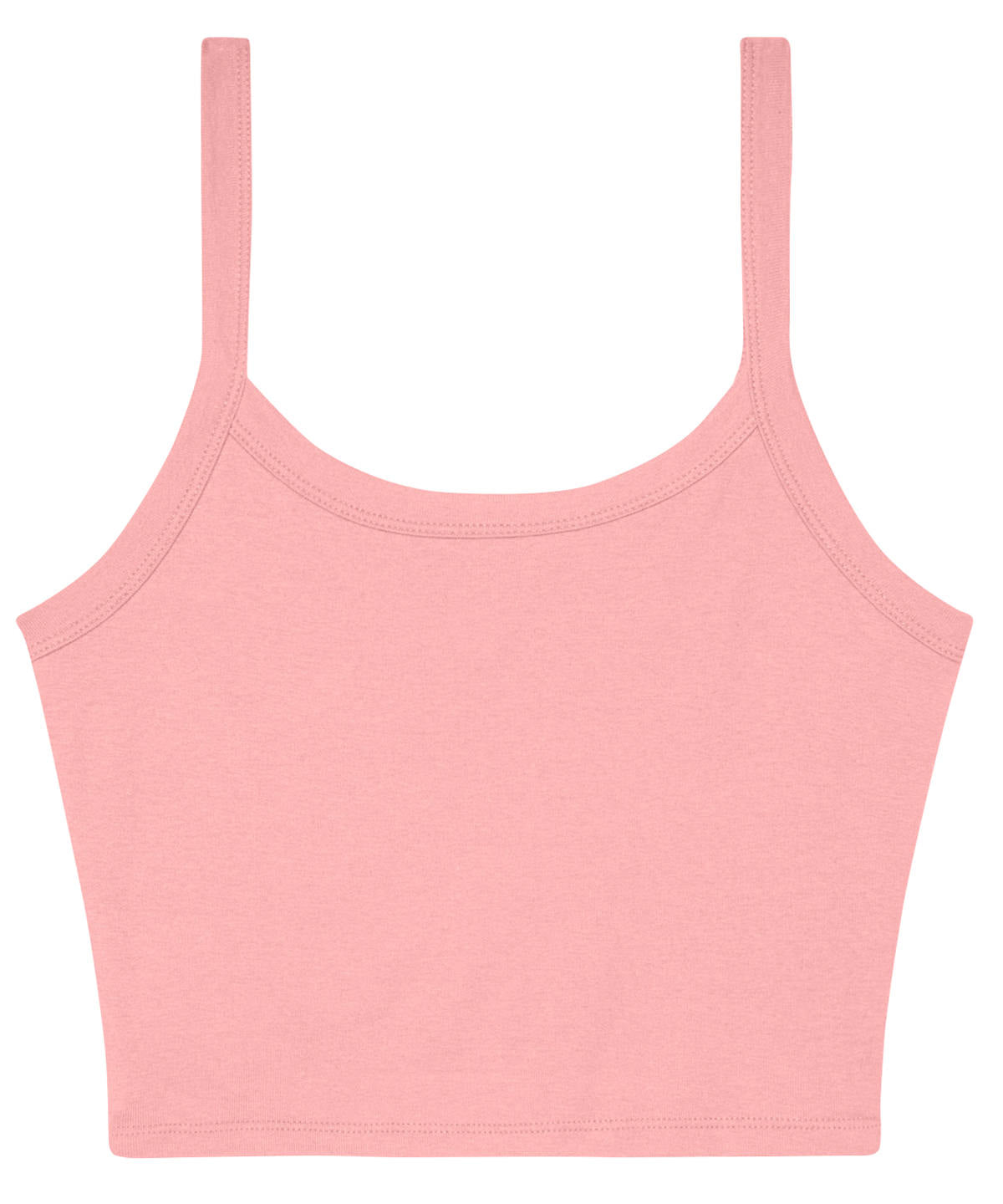 Women's micro rib spaghetti strap tank