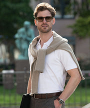 Harvard v-neck - stretch deluxe polo