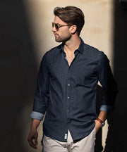 Torrance modern fit – raw and stylish denim shirt