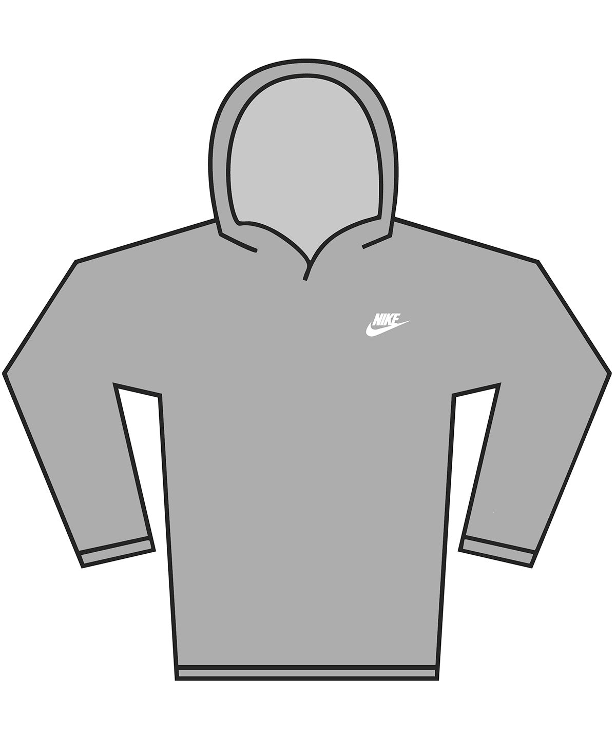 Nike Club knit hoodie