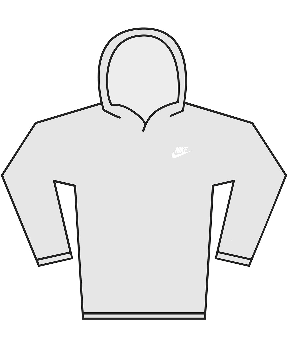 Nike Club knit hoodie