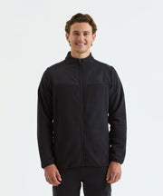 'Agility' men's panelled fleece jacket
