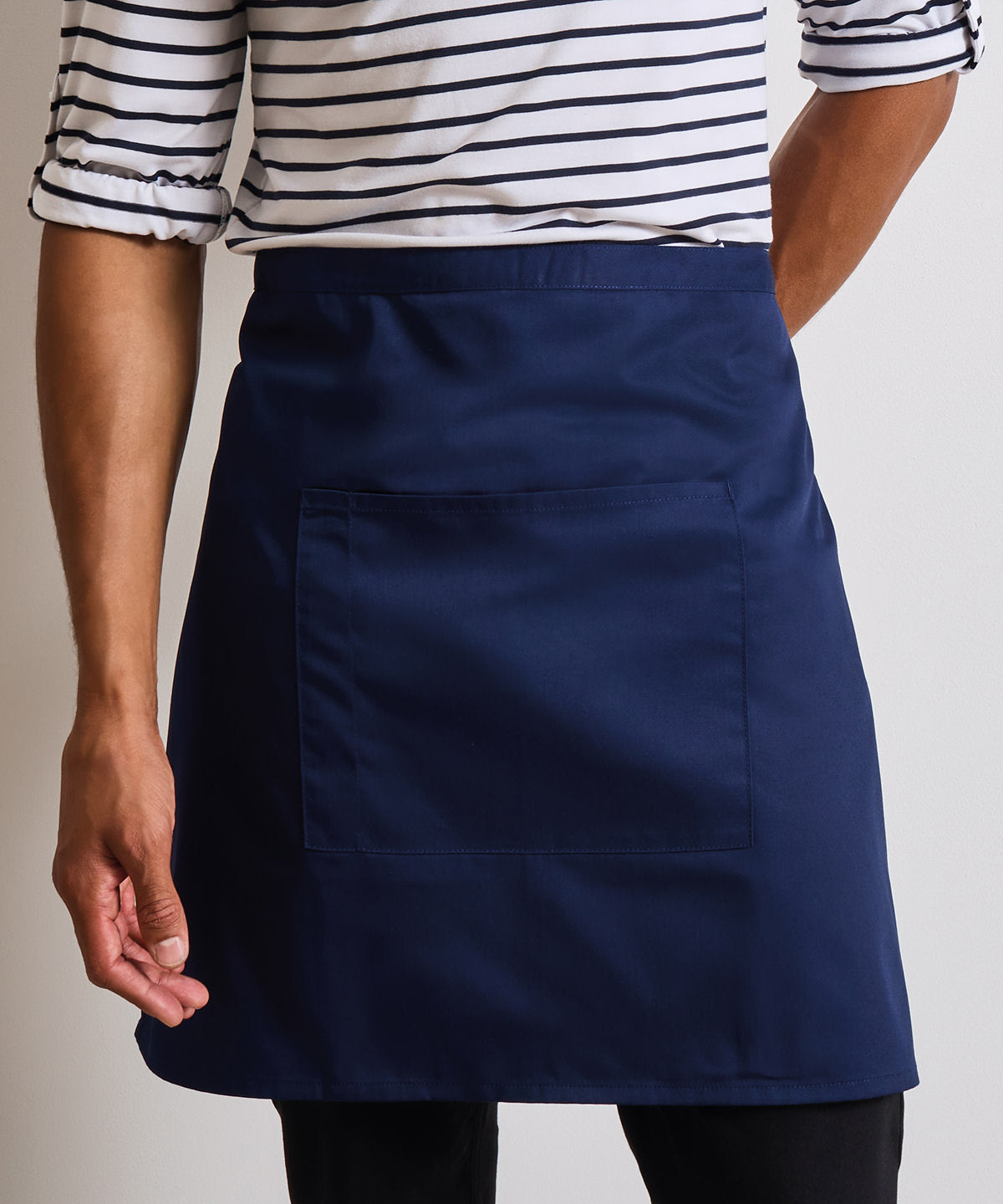 'Colours collection’ mid-length pocket apron