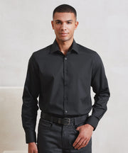 Long sleeve 'Recyclight' poplin shirt