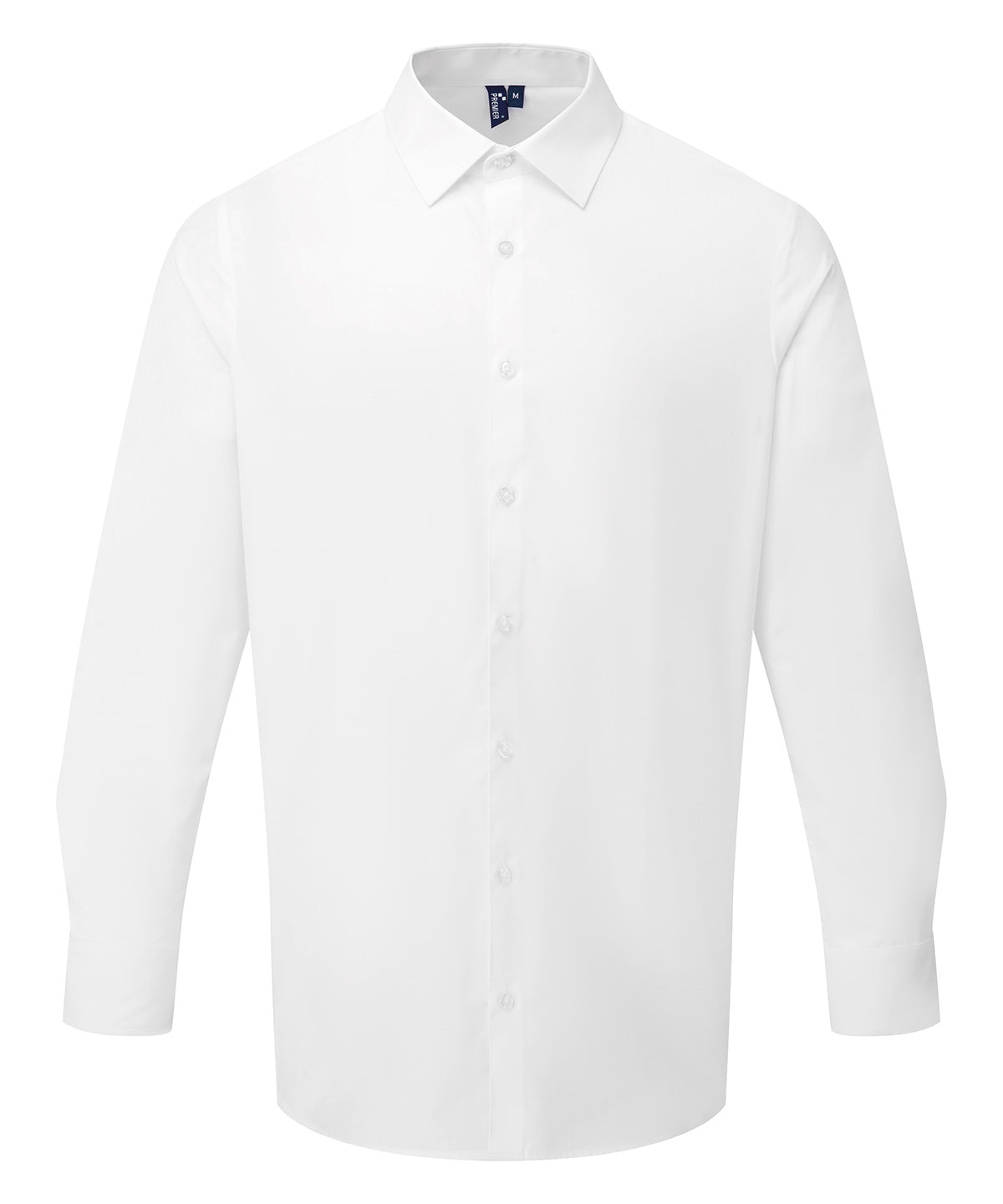 Long sleeve 'Recyclight' poplin shirt
