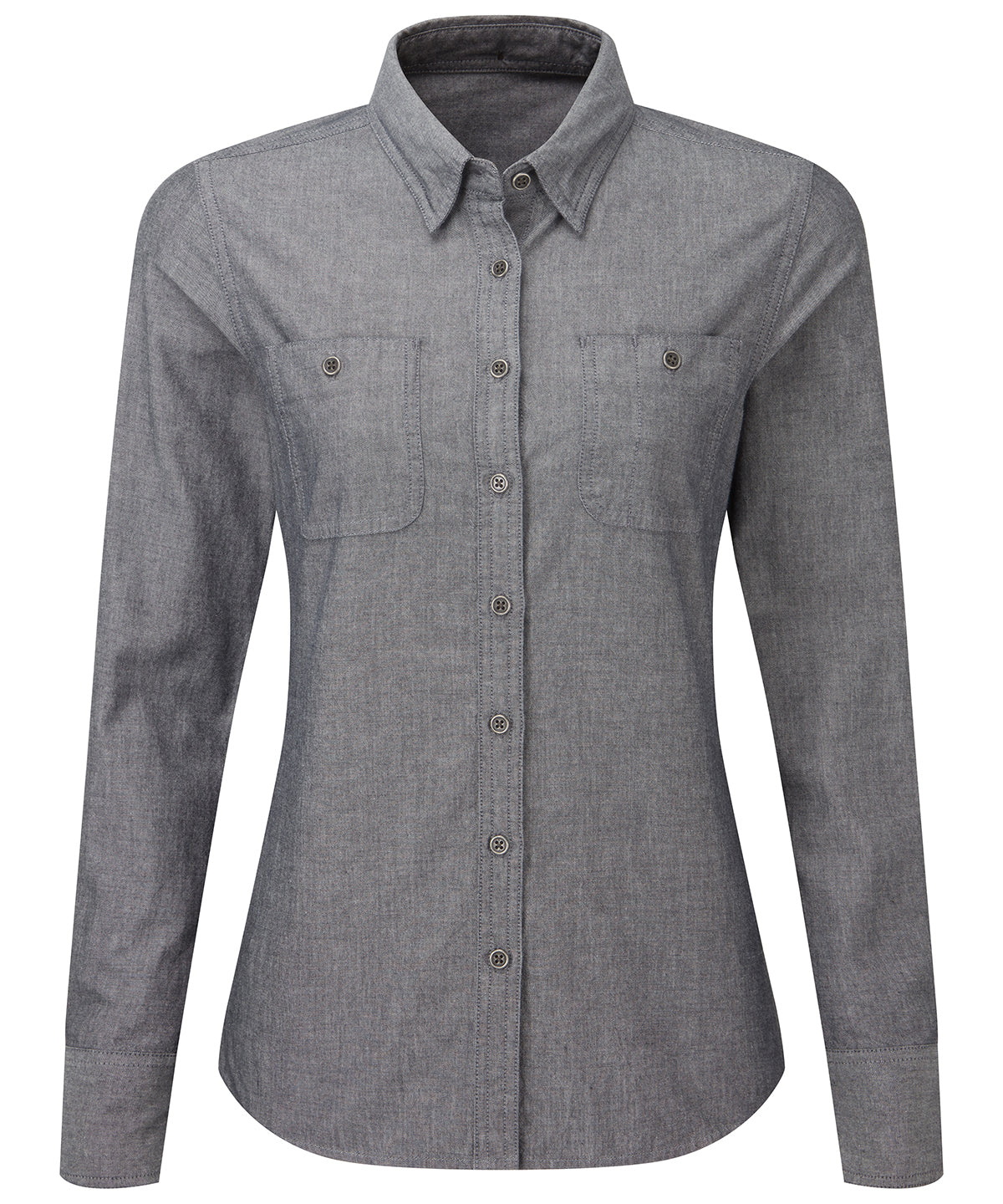 Women's Chambray shirt, organic and Fairtrade certified
