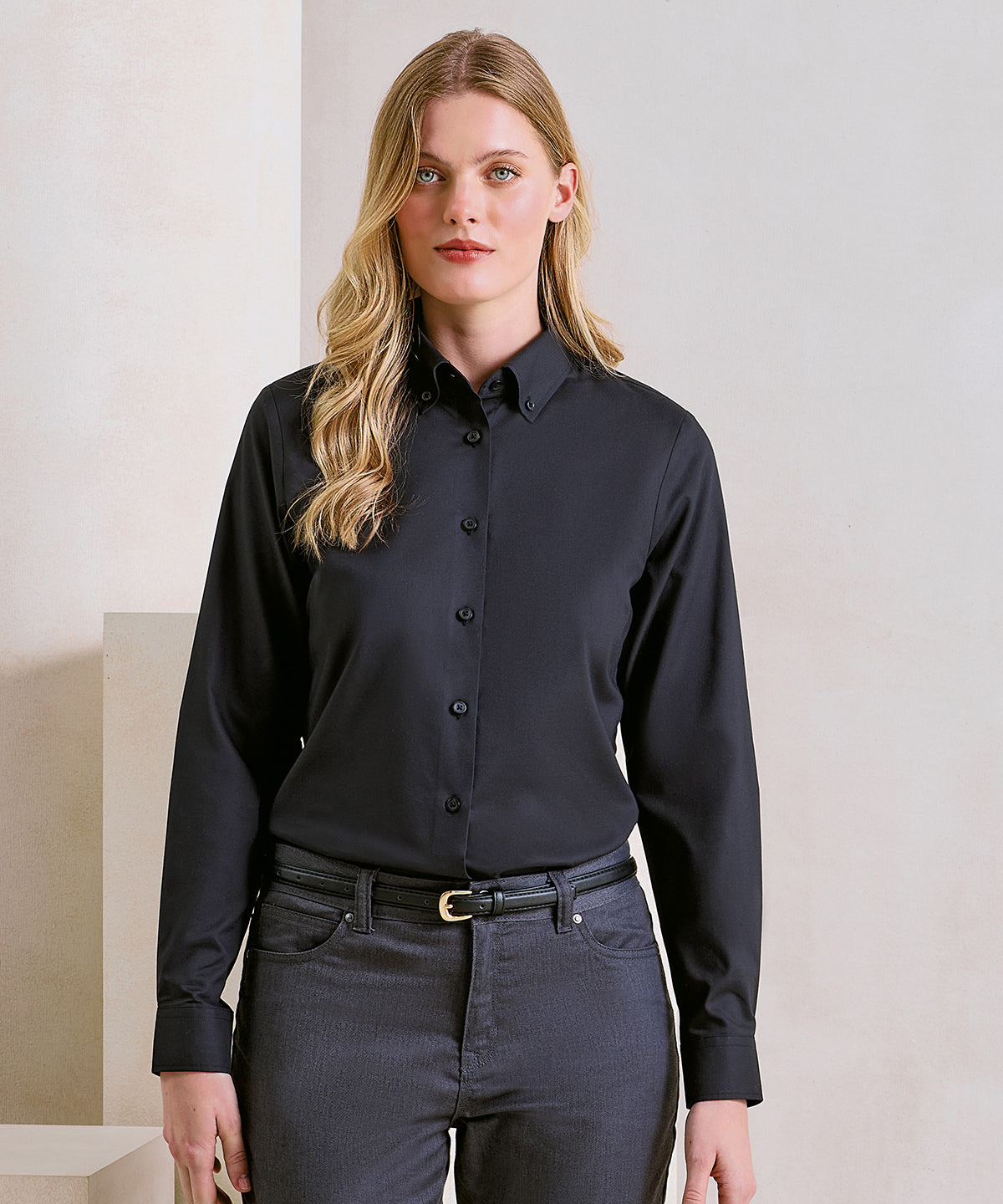 Women's 'Supreme' Oxford long sleeve shirt
