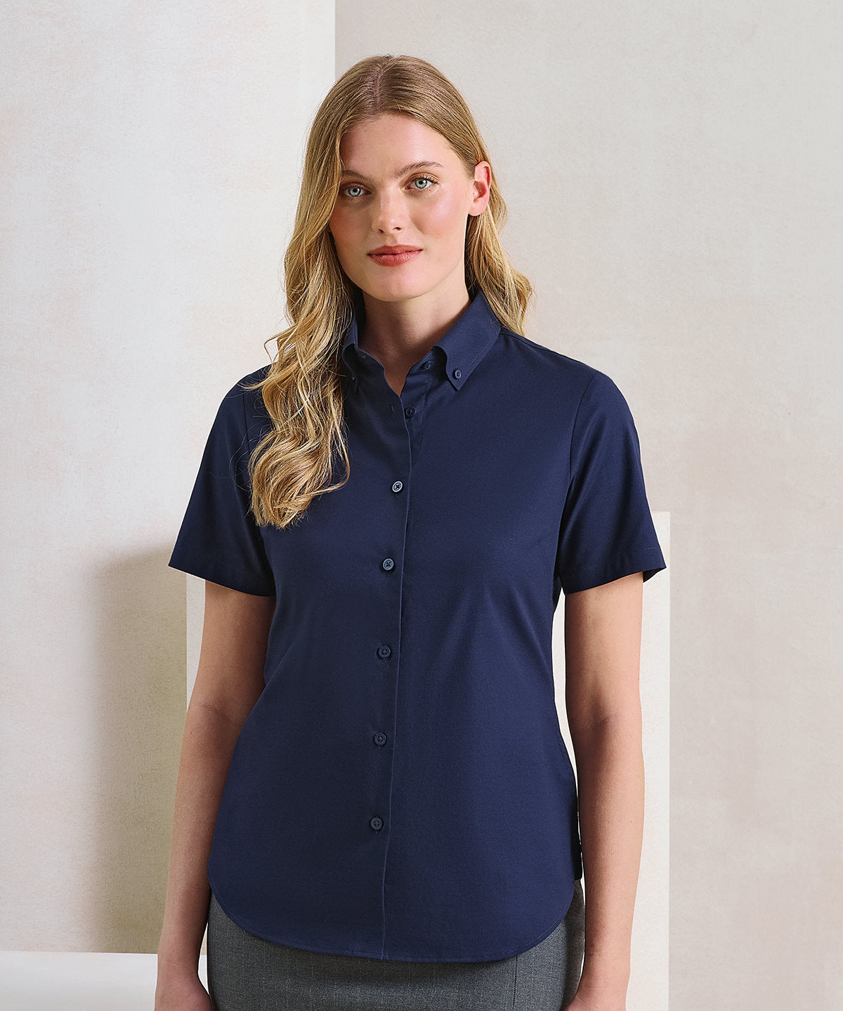 Women’s 'Supreme’ Oxford short sleeve shirt