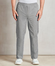 Pull-on chef's trousers