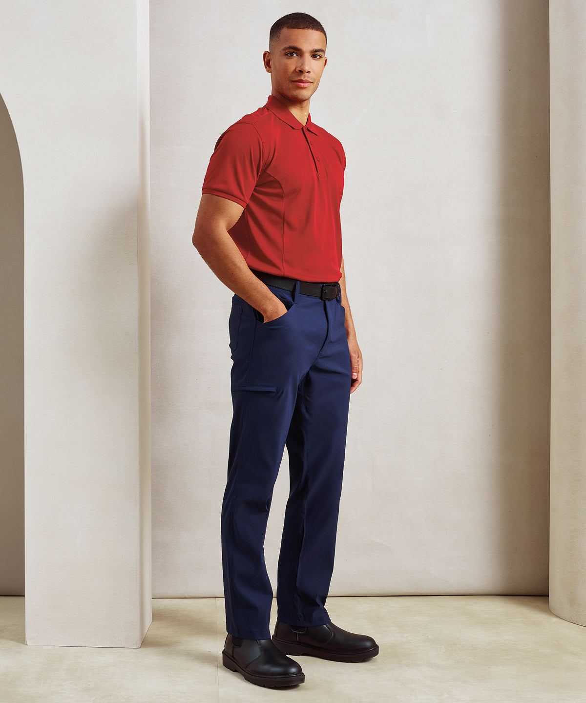 Stretchchecker 'Adapt' trousers
