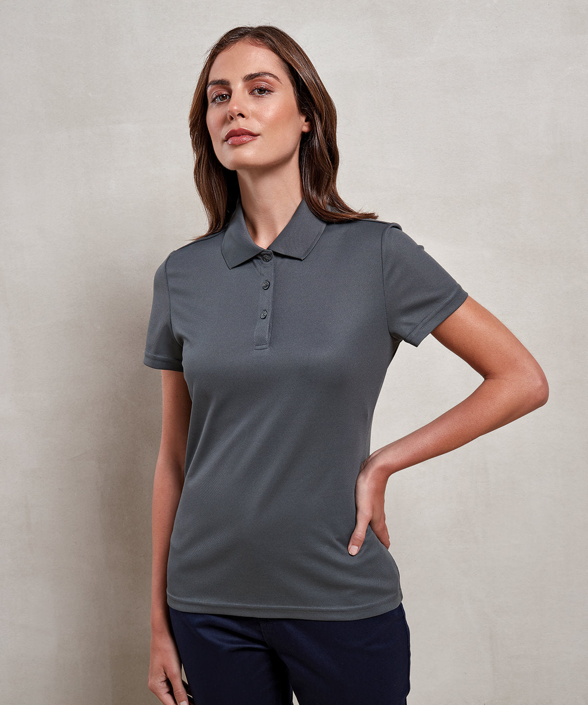 Women's Spun Dyed Recycled Polo Shirt