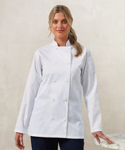 Women's long sleeve chef's jacket