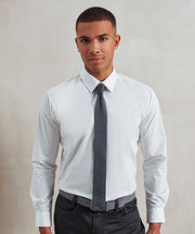 Slim knitted tie