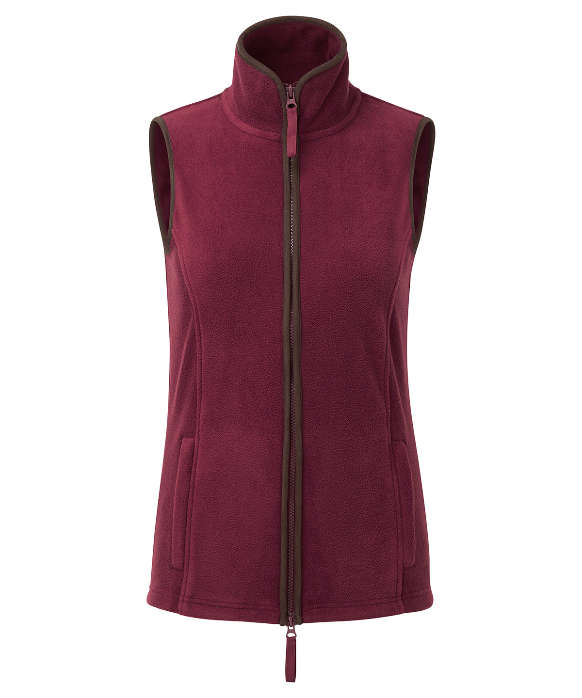 Women's artisan fleece gilet