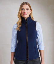 Women's artisan fleece gilet