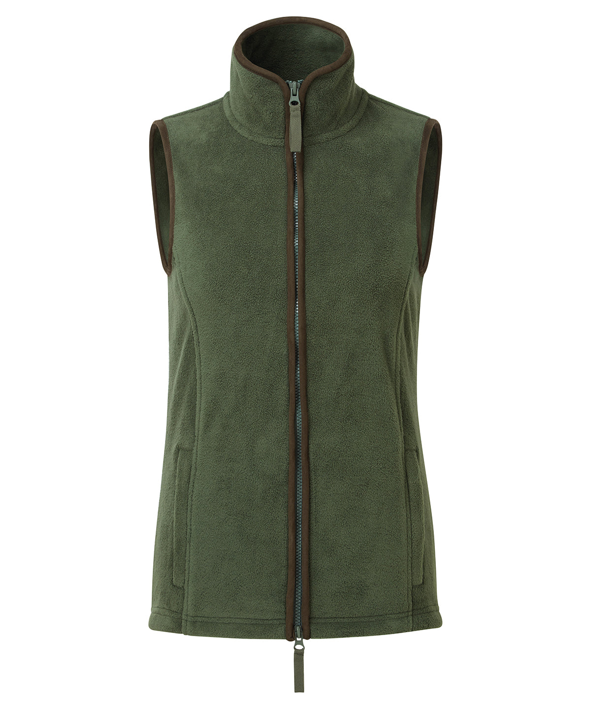 Women's artisan fleece gilet