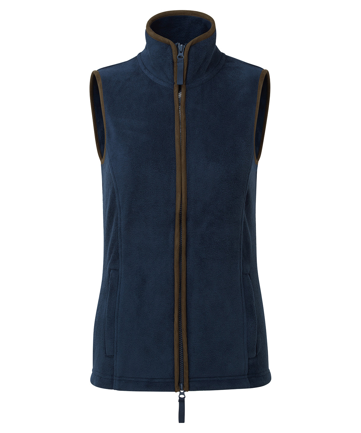 Women's artisan fleece gilet