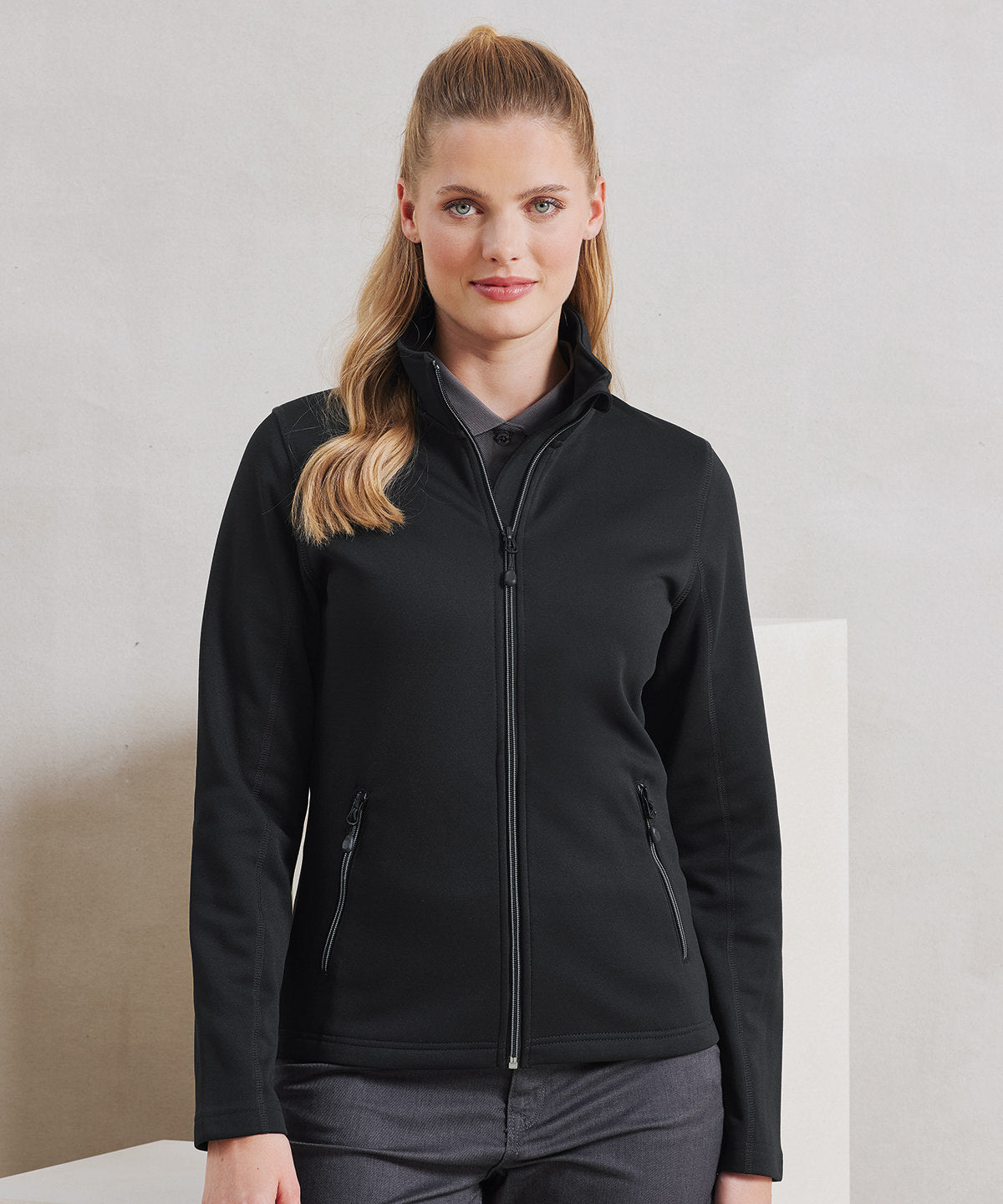 Women's Spun Dyed Recycled Zip-Through Sweat