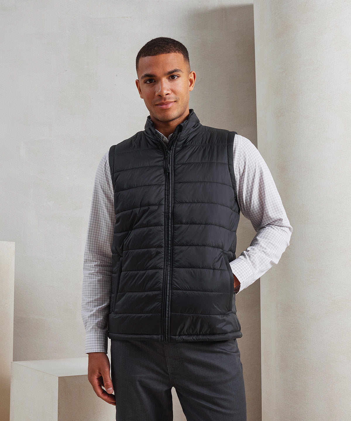 'Recyclight’ padded gilet