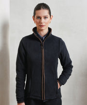 Women's artisan fleece jacket