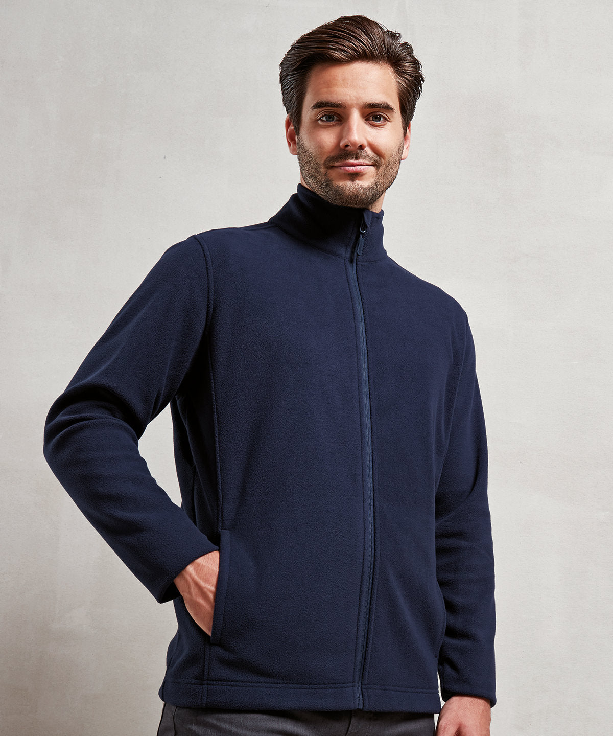 'Recyclight' full-zip microfleece