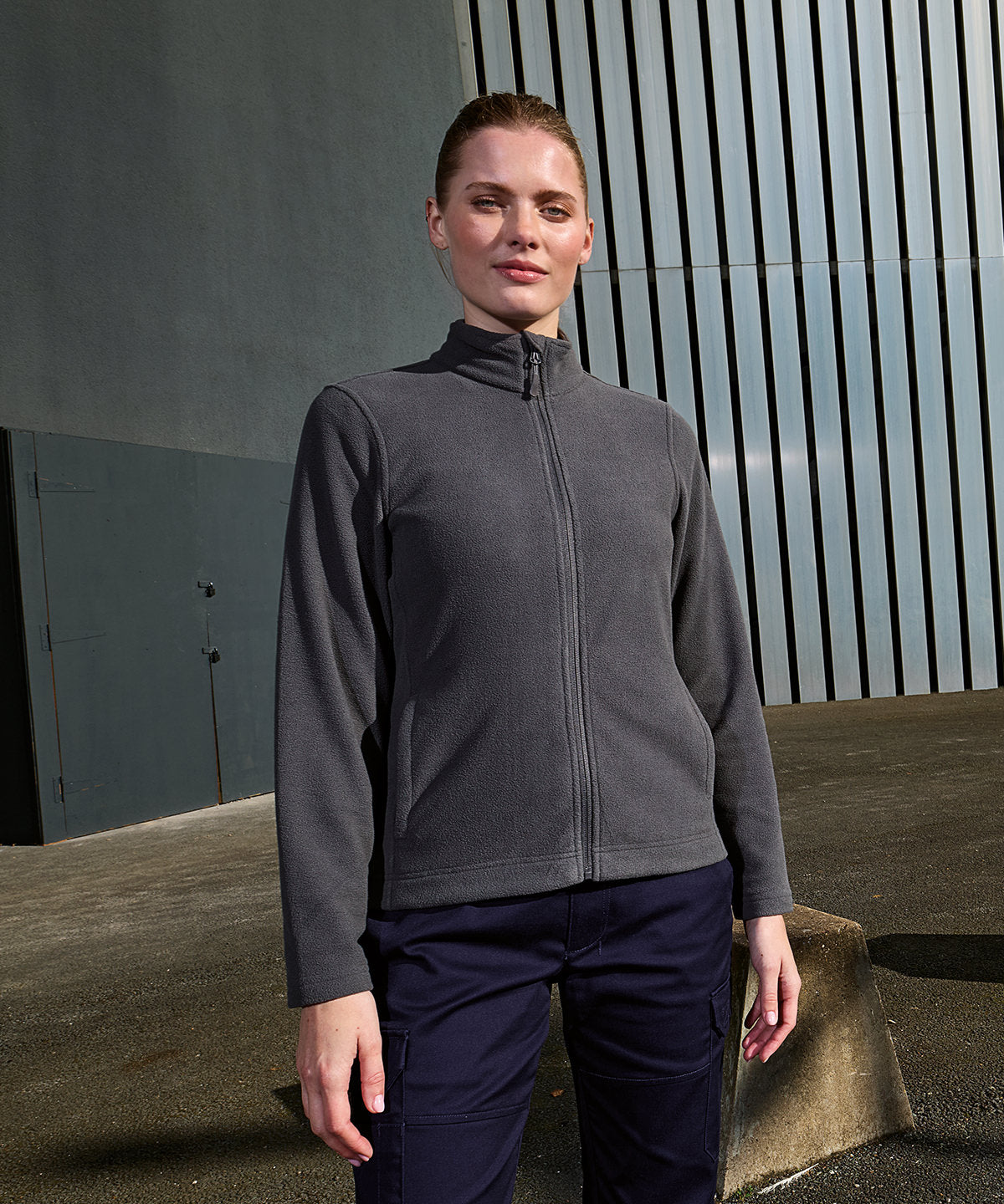 Women’s 'Recyclight’ full-zip microfleece