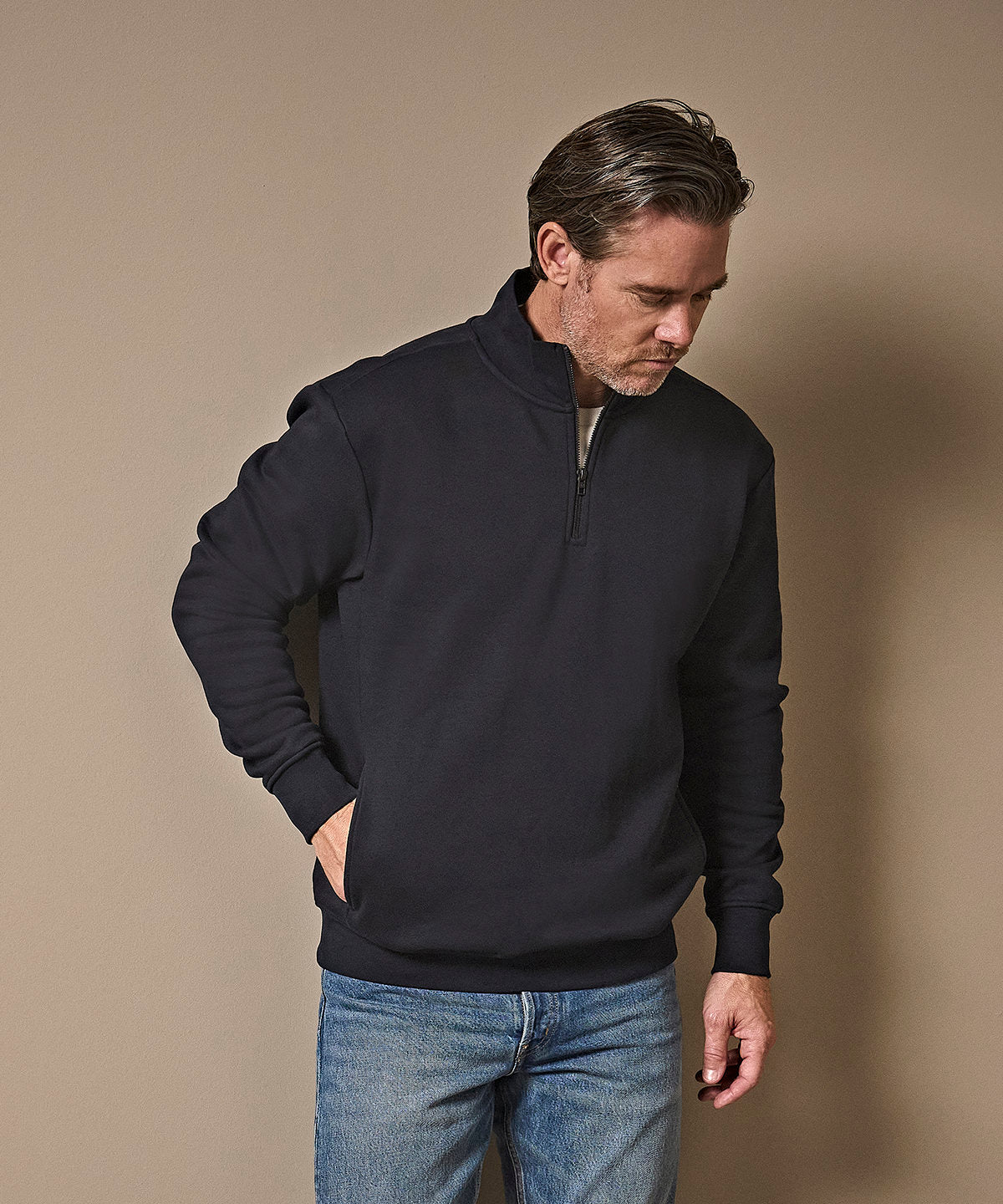 Half-zip sweatshirt (5438)