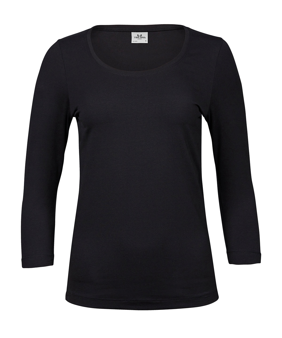 Women's stretch 3/4-sleeve tee (460)