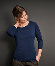 Women's stretch 3/4-sleeve tee (460)
