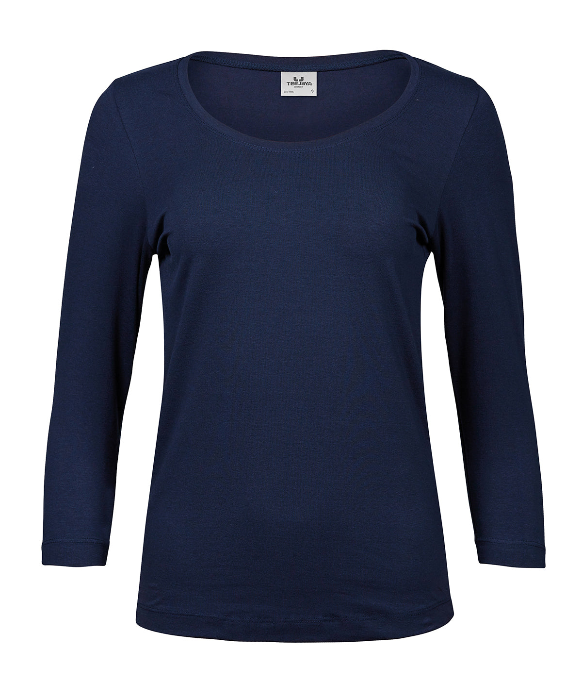 Women's stretch 3/4-sleeve tee (460)