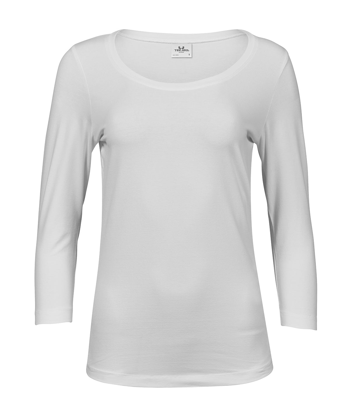 Women's stretch 3/4-sleeve tee (460)
