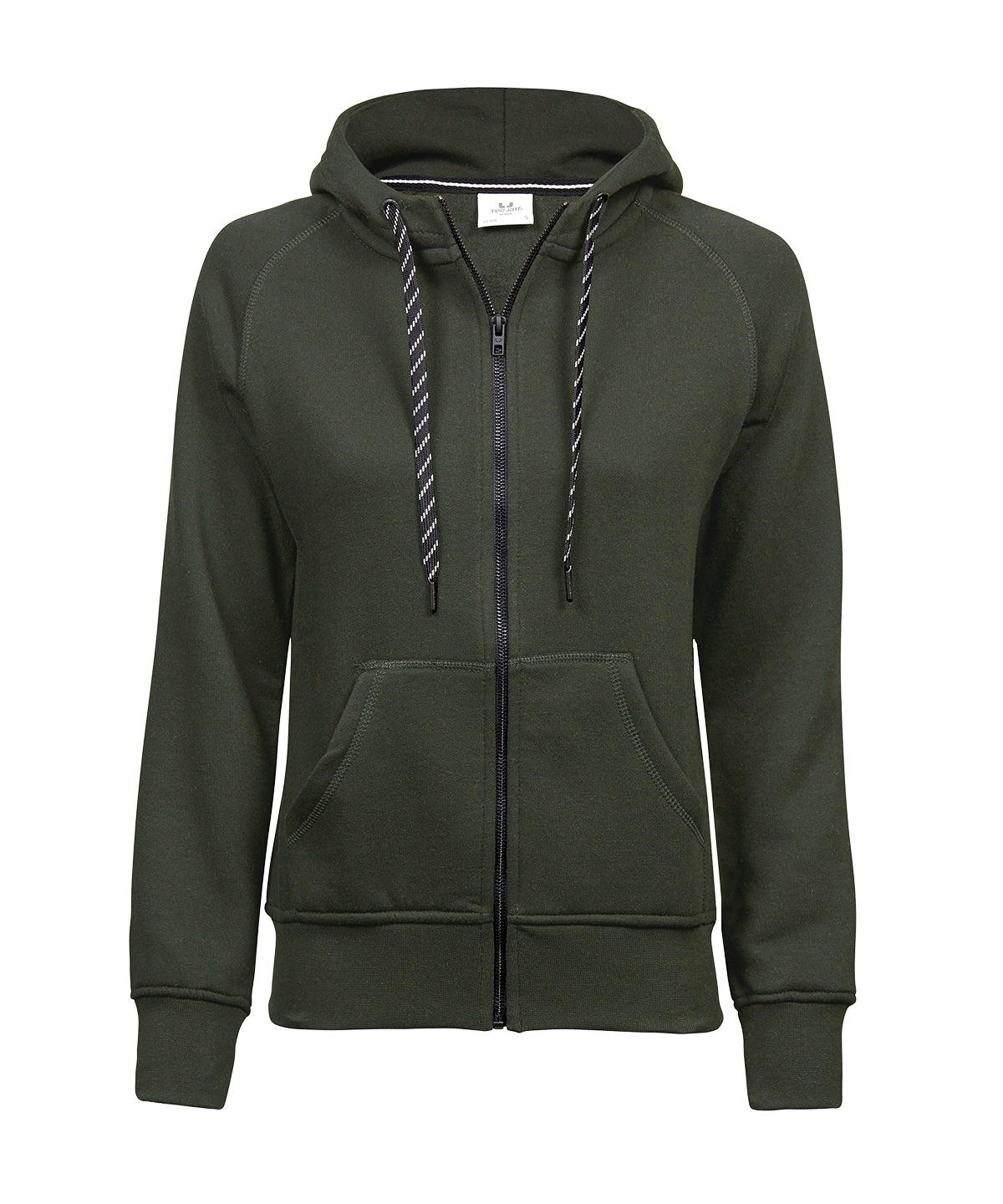 Women's fashion full-zip hoodie (5436)