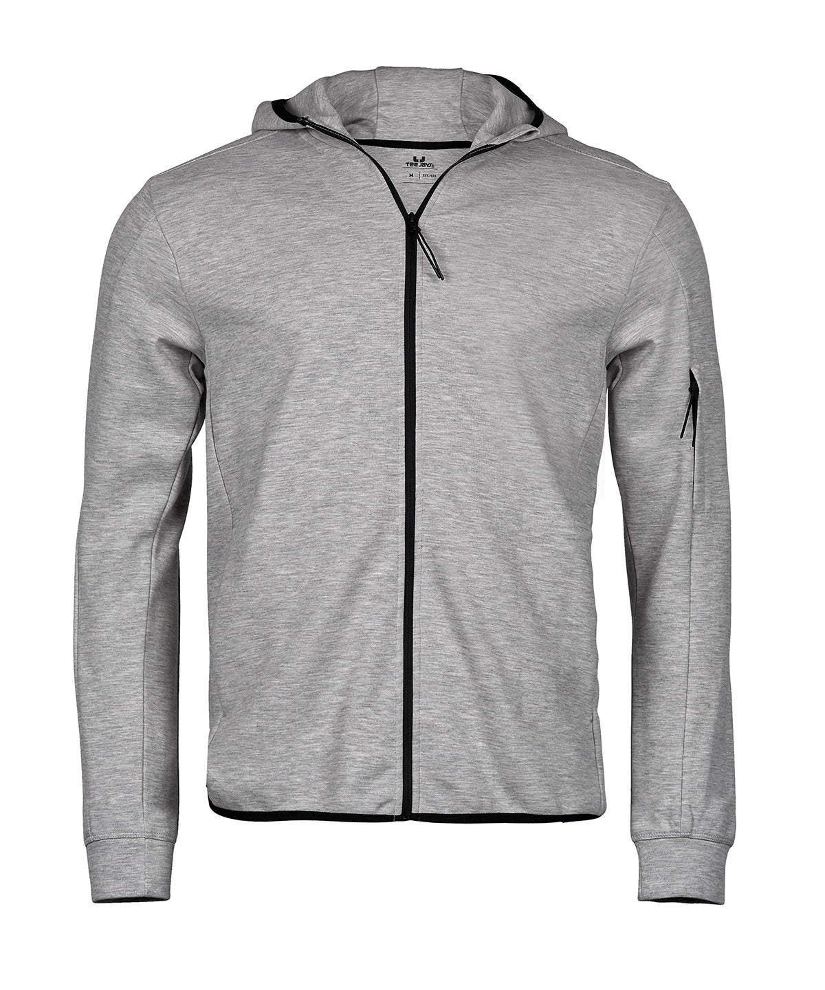 Athletic hooded full-zip sweatshirt (5706)