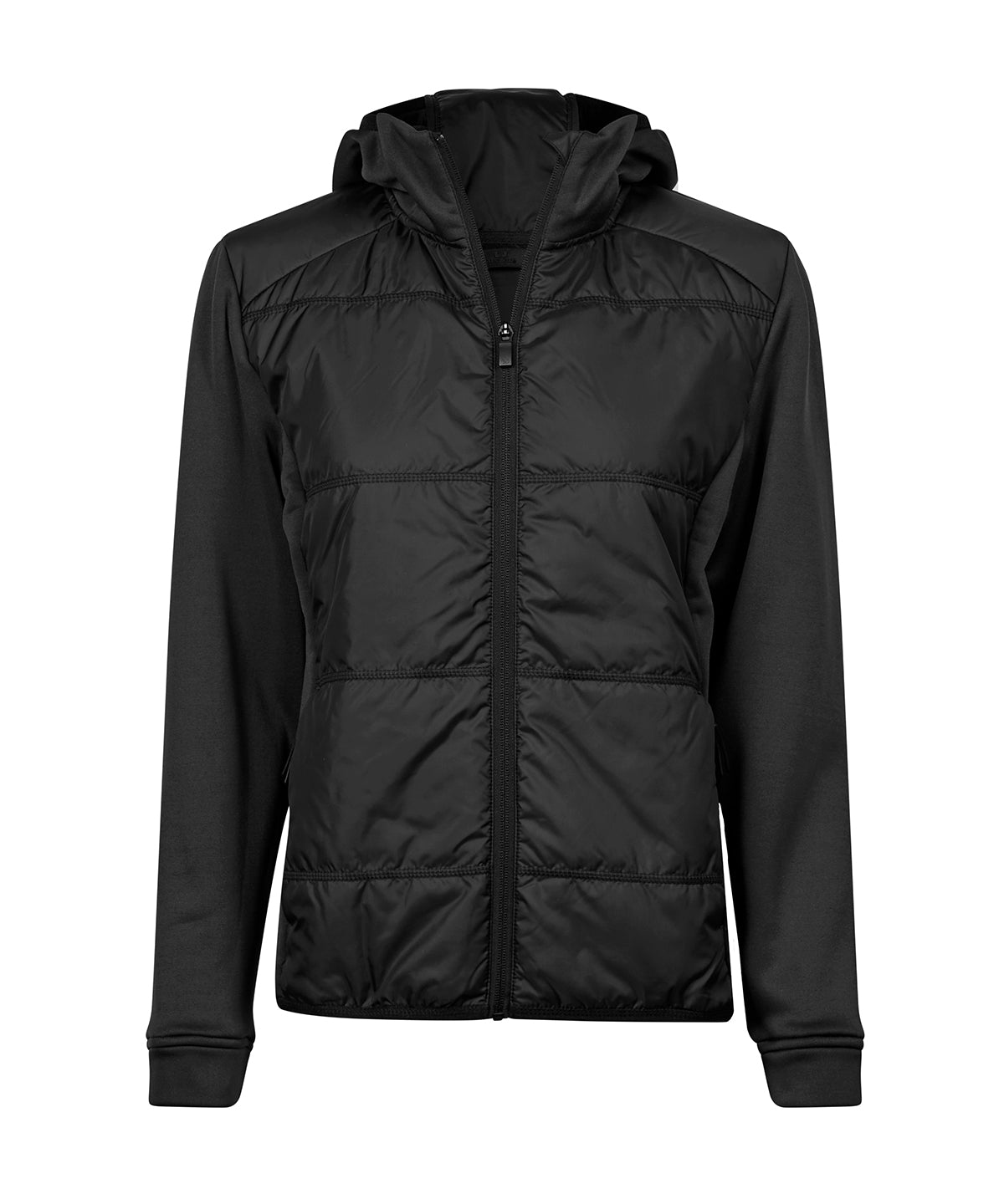 Women's hybrid-stretch hooded jacket (9113)