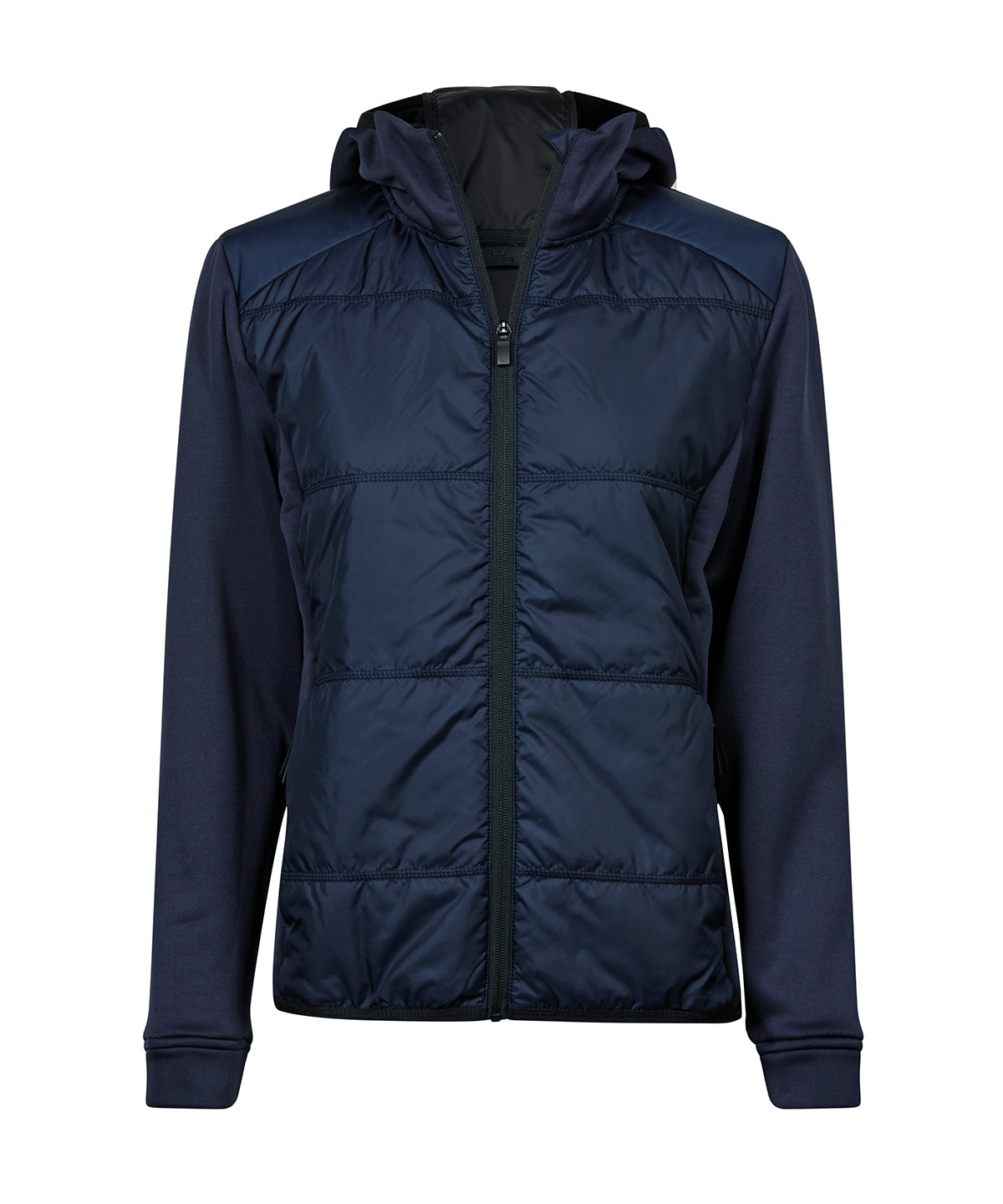 Women's hybrid-stretch hooded jacket (9113)