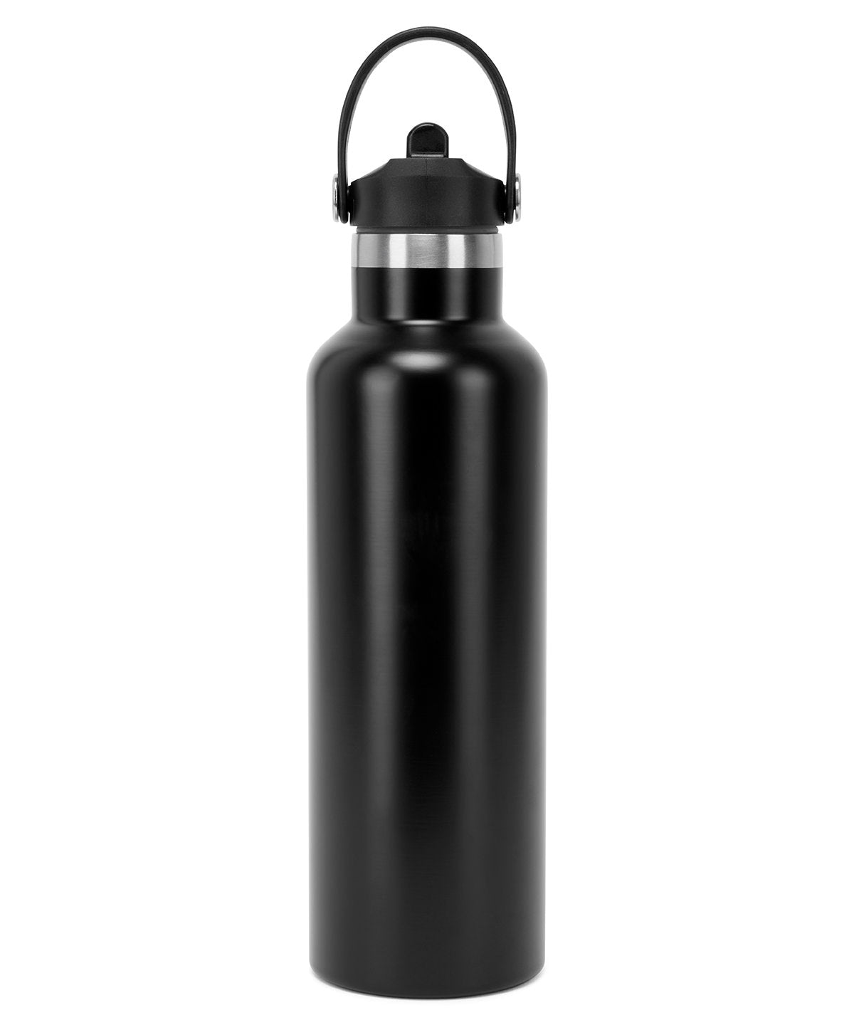 Tridri® vacuum sports water bottle with flip up straw